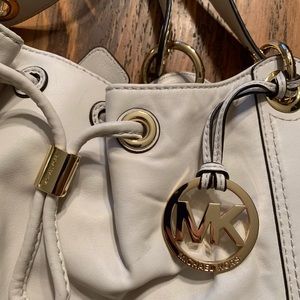 Cream Michael Kors handbag